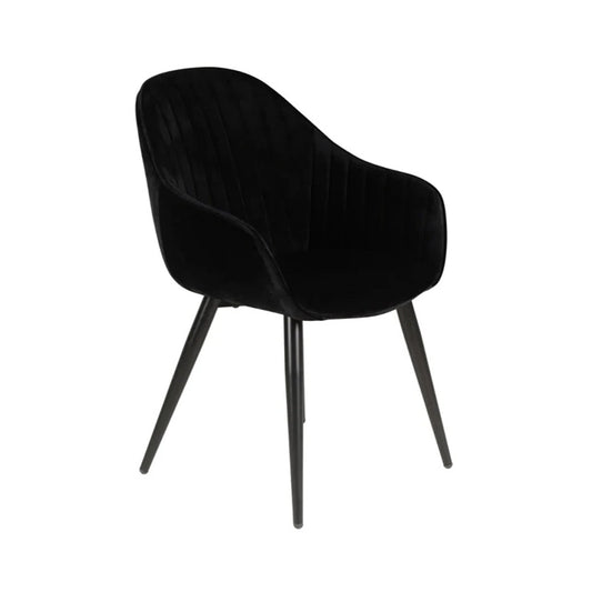 Fauteuil Bari noir